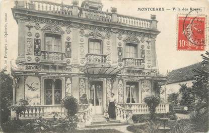 CPA FRANCE 77 "Montceaux, villa des Roses"