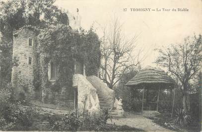 CPA FRANCE 77 "Thorigny, la tour du diable"