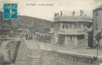 CPA FRANCE 30 "Le Vigan, les bains douches"