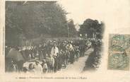 56 Morbihan CPA FRANCE 56 "Baud, procession du dimanche"