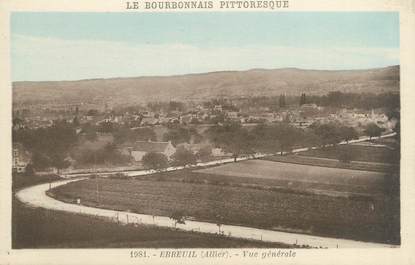 CPA FRANCE 03 "Ebreuil, vue générale"