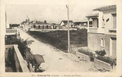 CPA FRANCE 85 "Saint Gilles Croix de Vie, avenue de l'Océan"