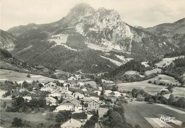 CPSM FRANCE 74 "Bernex, vue aérienne, le village de Trossy"