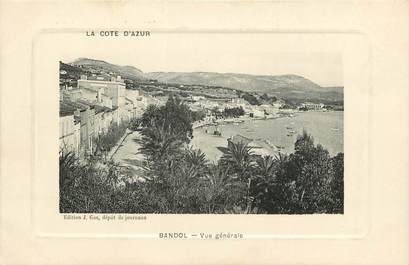 CPA FRANCE 83 "Bandol"