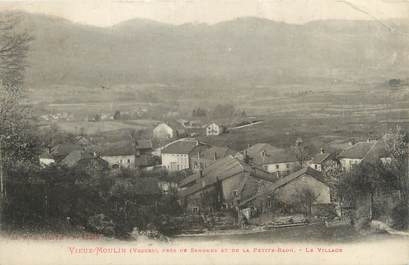 CPA FRANCE 88 "Vieux moulin, le village"