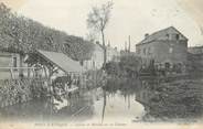 14 Calvado CPA FRANCE 14 "Pont l'Evêque, lavoir et moulin sur la colonne"