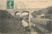 14 Calvado CPA FRANCE 14 "Pont l'Evêque, les bords de la Calonne"