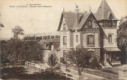 CPA FRANCE 14 "Pont l'Evêque, chalet Sainte Melaine"