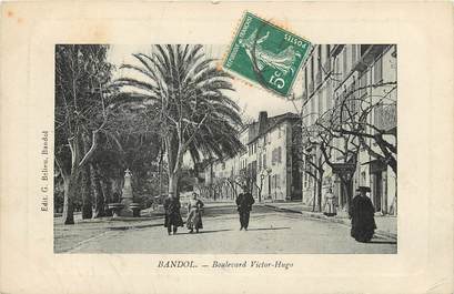 CPA FRANCE 83 "Bandol, Bld Victor Hugo"