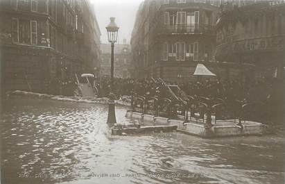 CPA FRANCE 75 "Paris Inondation 1910, rue de Rome et de l'Isly" / Ed. ELECTROPHOT