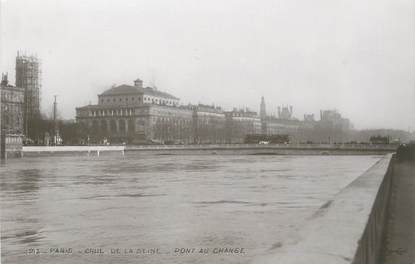 CPA FRANCE 75 "Paris Inondation 1910, pont au change" / Ed. ELECTROPHOT