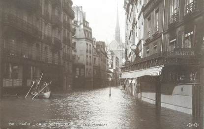 CPA FRANCE 75 "Paris Inondation 1910, place Maubert" / Ed. ELECTROPHOT