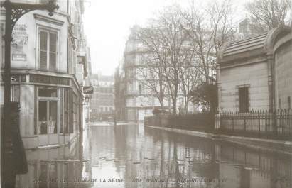 CPA FRANCE 75 "Paris Inondation 1910, rue d'Anjou, square Louis XVI" / Ed. ELECTROPHOT