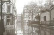 75 Pari CPA FRANCE 75 "Paris Inondation 1910, rue d'Anjou, square Louis XVI" / Ed. ELECTROPHOT