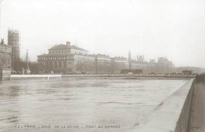 CPA FRANCE 75 "Paris Inondation 1910, pont au change" / Ed. ELECTROPHOT