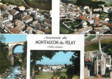 / CPSM FRANCE 43 "Monfaucon du Velay"