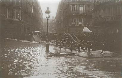 CPA FRANCE 75 "Paris Inondation 1910, rue de Rome et de l'Isly" / Ed. ELECTROPHOT