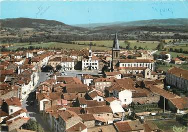 / CPSM FRANCE 43 "Paulhaguet, vue générale aérienne"