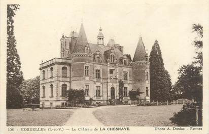 CPA FRANCE 35 "Mordelles, le château de la Chesnaye"