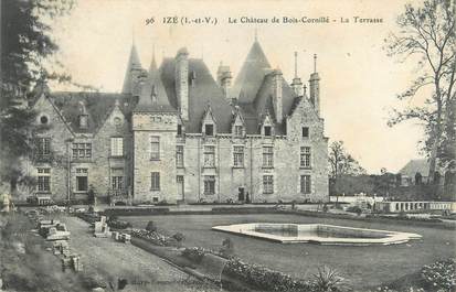 CPA FRANCE 35 "Izé, le château de Bois Cornillé"