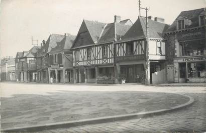 CPSM FRANCE 35 "La Guerche de Bretagne, les vieux porches"