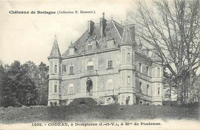 CPA FRANCE 35 "Codéan à Dompierre, châteaux de Bretagne"