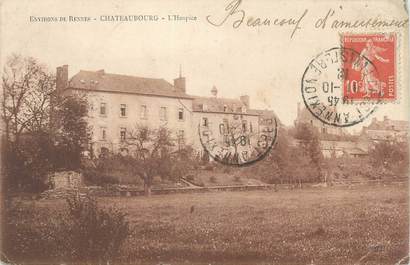 CPA FRANCE 35 "Châteaubourg, l'hospice"