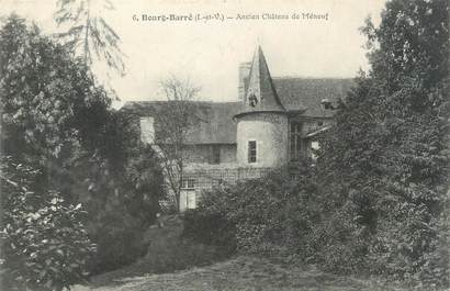 CPA FRANCE 35 "Bourg Barré, ancien château de Méneuf"
