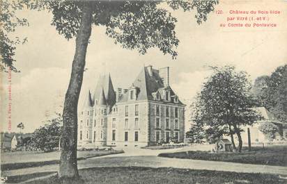 CPA FRANCE 35 "Vitré, château du Bois Bide au Comte de Pontavice"