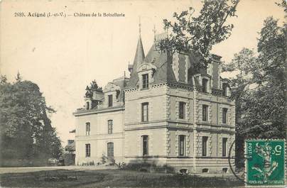 CPA FRANCE 35 "Acigné, château de la Boisellerie"