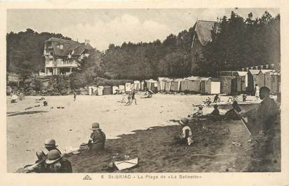 CPA FRANCE 35 "Saint Briac, la plage de la Salinette"