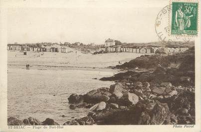 CPA FRANCE 35 "Saint Briac, plage du Port Hue "