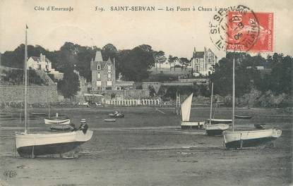 CPA FRANCE 35 "Saint Servan, les Fours à Chaux"