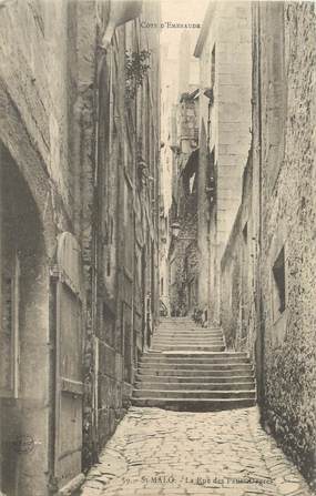 CPA FRANCE 35 "Saint Malo, rue des Petits Degrés"