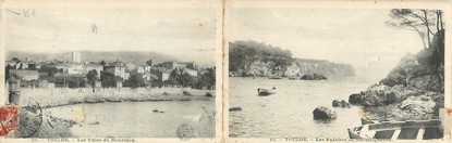 CPA PANORAMIQUE FRANCE 83 "Toulon, les falaises de Sainte Marguerite"