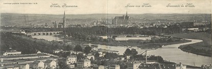 CPA PANORAMIQUE FRANCE 57 "Panorama de Metz"