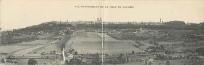 CPA PANORAMIQUE FRANCE 52 "Langres, vue panoramique de la ville"