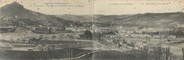 12 Aveyron CPA PANORAMIQUE FRANCE 12 "Espalion, panorama et ruine du château de Calmont"