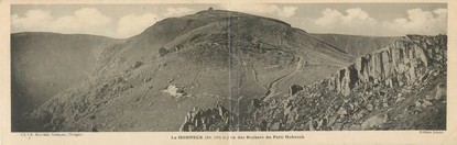 CPA PANORAMIQUE FRANCE 74 "Le Hohneck, vu des rochers du petit Hohneck"