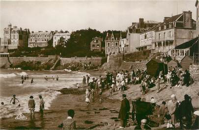 CPA FRANCE 35 "Paramé, la plage à l'heure du bain"