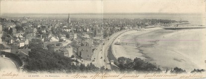 CPA PANORAMIQUE FRANCE 76 "Le Havre, vue panoramique "