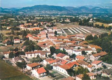 CPSM FRANCE 38 "Beaucroissant, vue générale aérienne"