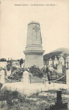 CPA FRANCE 38 "Izeaux, monument aux morts"