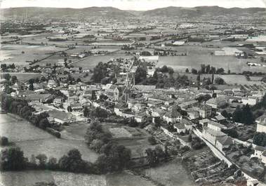 CPSM FRANCE 38 "Izeaux, vue générale aérienne"