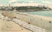 35 Ille Et Vilaine CPA FRANCE 35 "Dinard, la plage, le palais de Cristal"