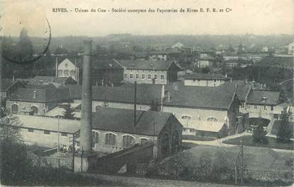 CPA FRANCE 38 "Rives, usine du Gua"