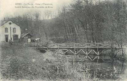 CPA FRANCE 38 "Rives, la Poype, usine d'électricité"