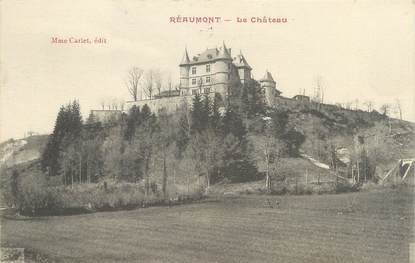CPA FRANCE 38 "Réaumont, le château"