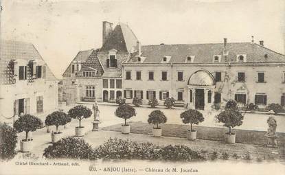 CPA FRANCE 38 "Anjou, château de M Jourdan"