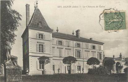CPA FRANCE 38 "Agnin, le château de Golat"